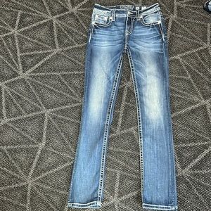 Miss me jeans straight leg Sz 26R